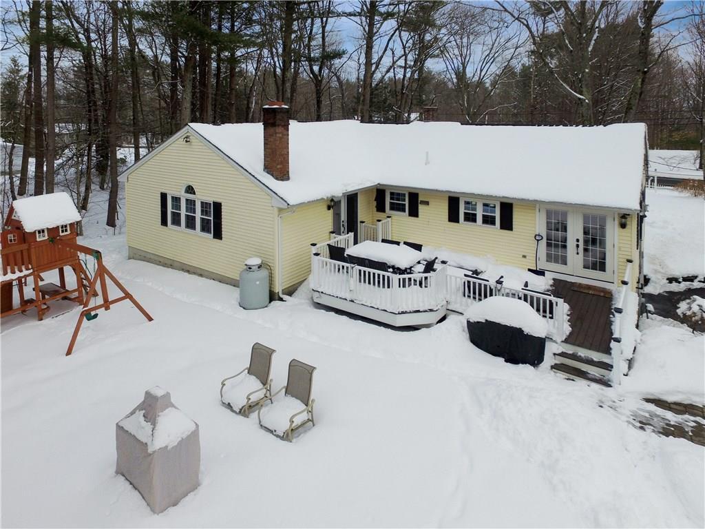 168 Chases Pond Road York, ME 03909 - Photo 20 of 20 Rear view with back deck.