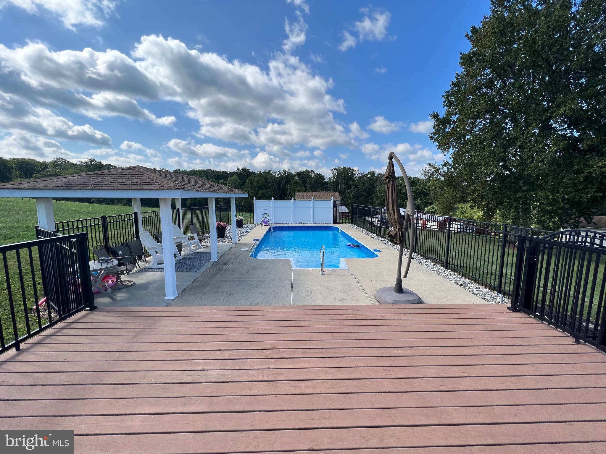 27111 Purdum Road Damascus, MD 20872 - Photo 54 of 84 VIEW OF POOL WHEN OPENED