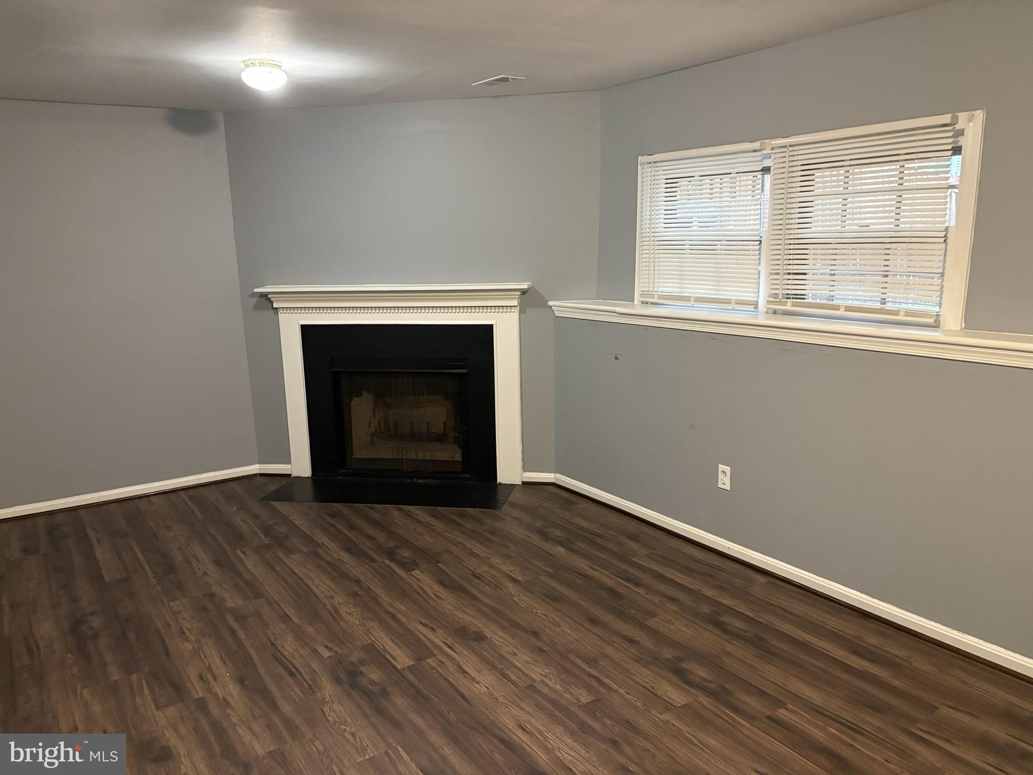 13242 Stravinsky Terrace Silver Spring, MD 20904 - Photo 8 of 11 an empty room with wooden floor fireplace and windows