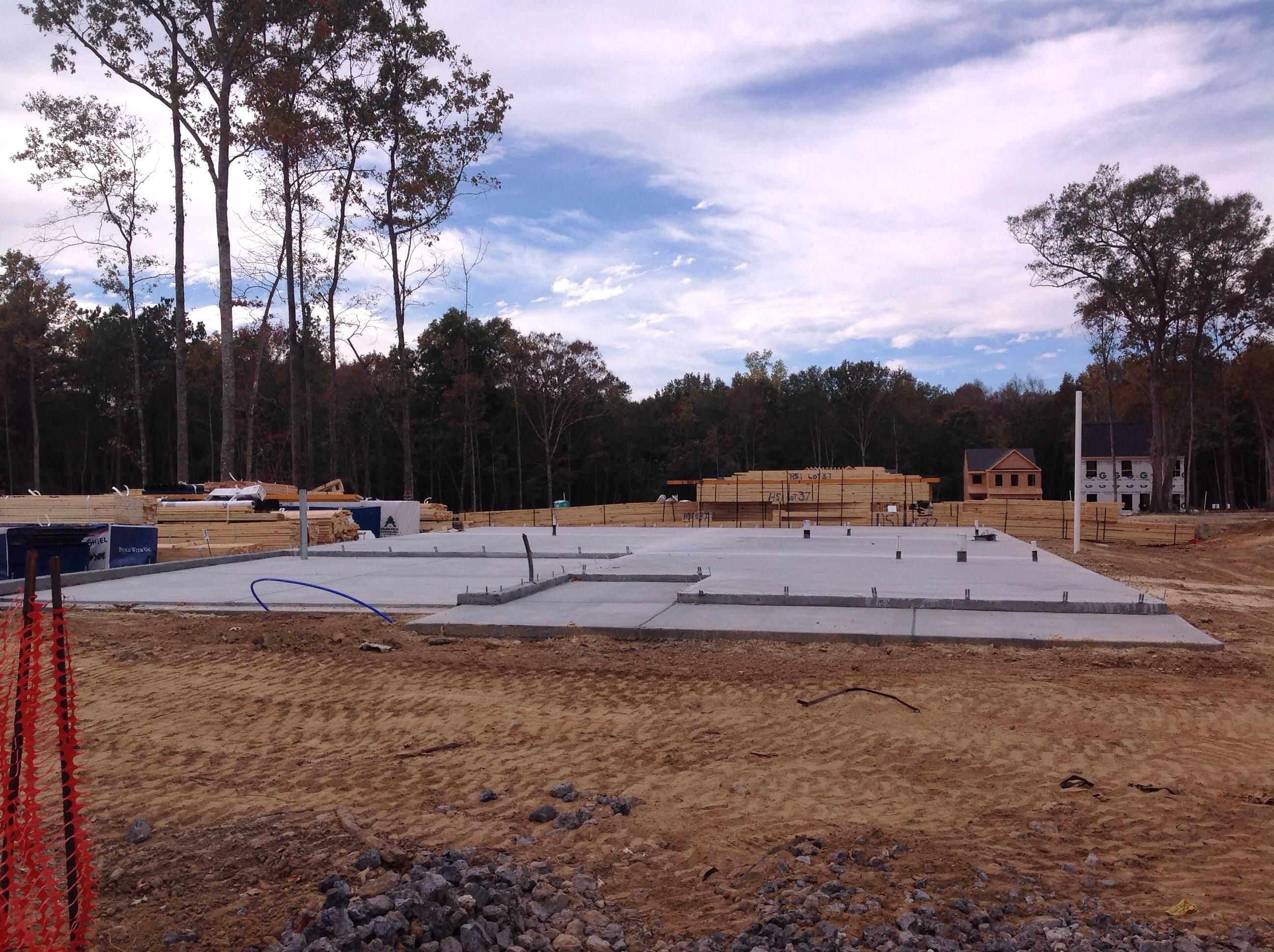 9642 Spencer Woods Road Ladson, SC 29456 - Photo 22 of 25 11.10.14 - Foundation is poured!
