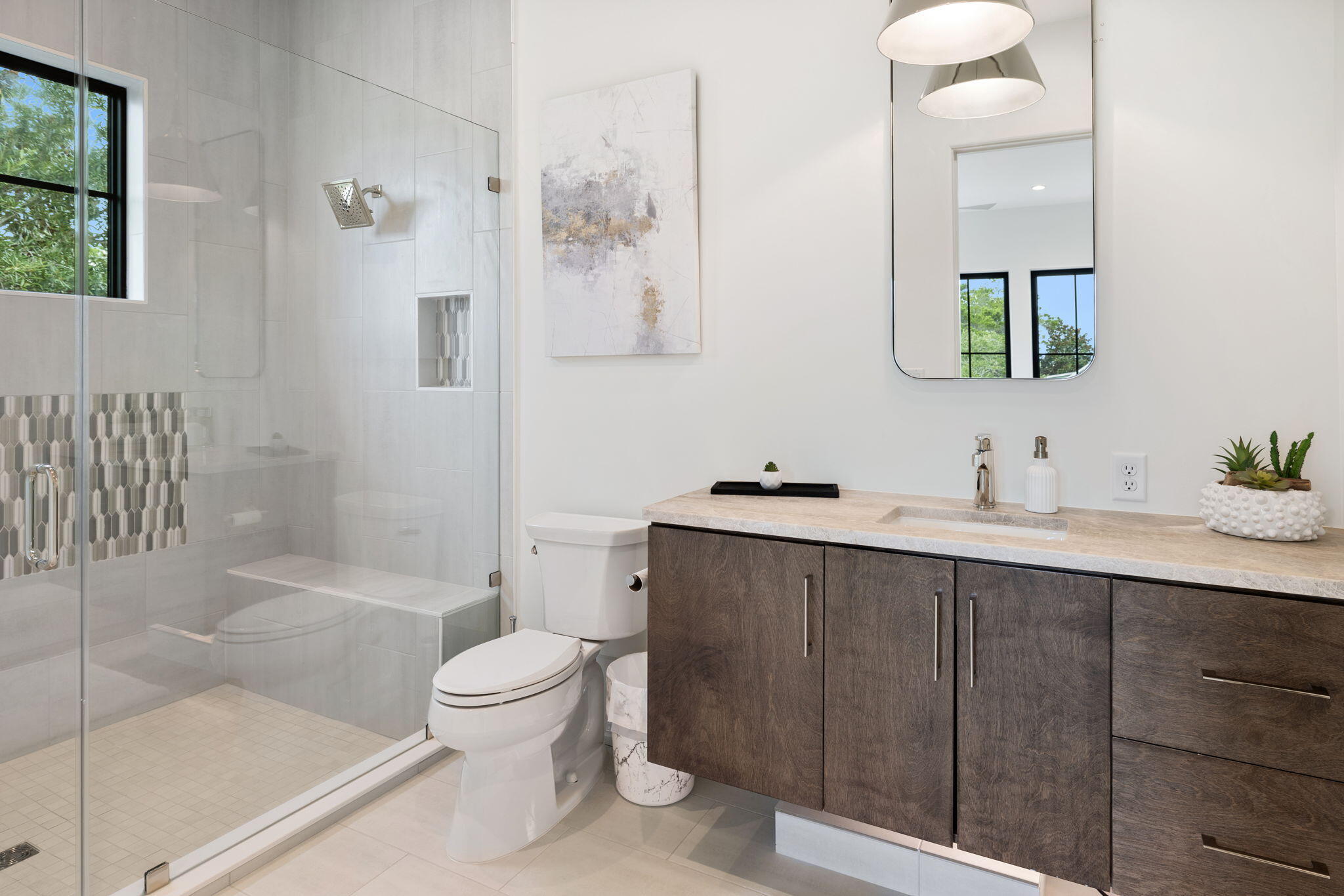 91 Grande Pointe Drive Inlet Beach, FL 32461 - Photo 33 of 51 a bathroom with a sink toilet and shower