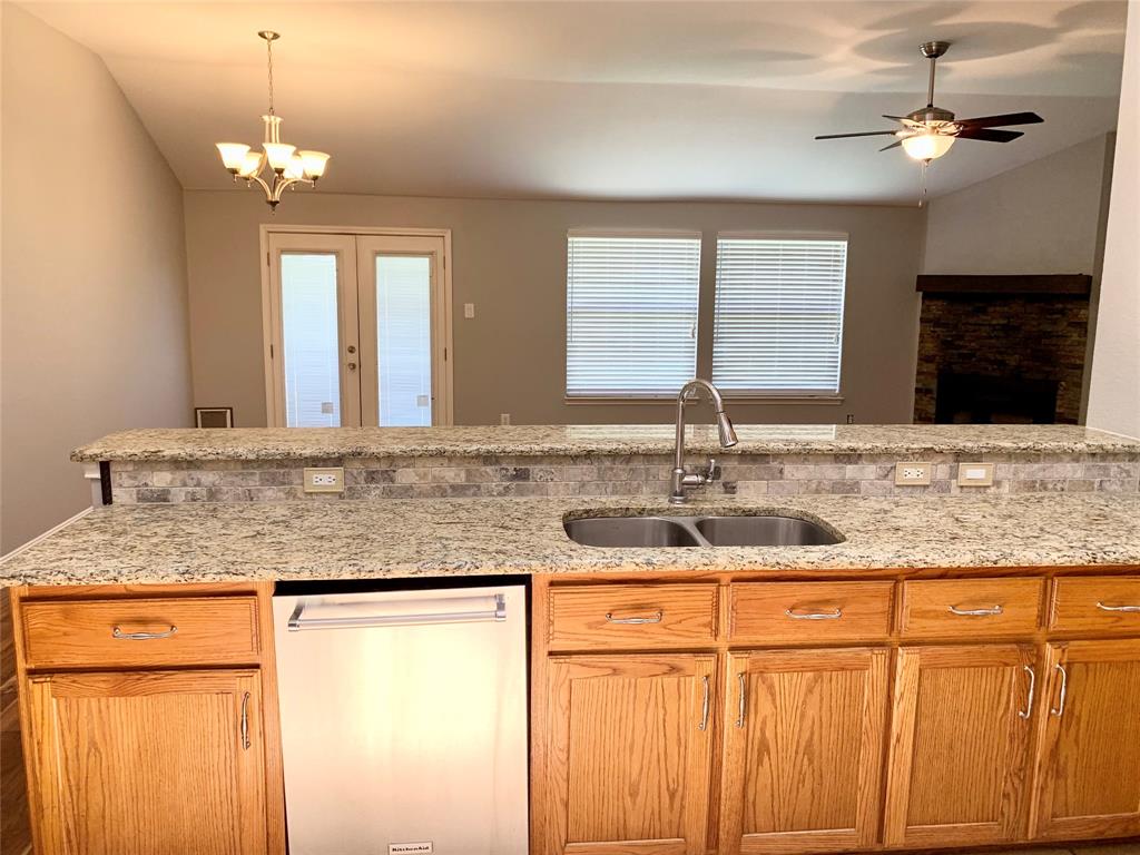 2012 Piper Drive Corinth, TX 76210 - Photo 8 of 27 a bathroom with sinks granite vanity and a mirror
