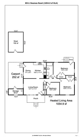 $1,795 | 8911 Reames Road, Charlotte, NC 28216