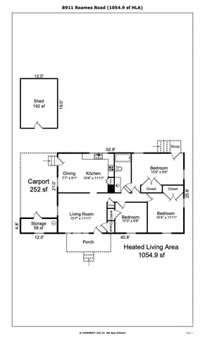 $1,895 | 8911 Reames Road, Charlotte, NC 28216