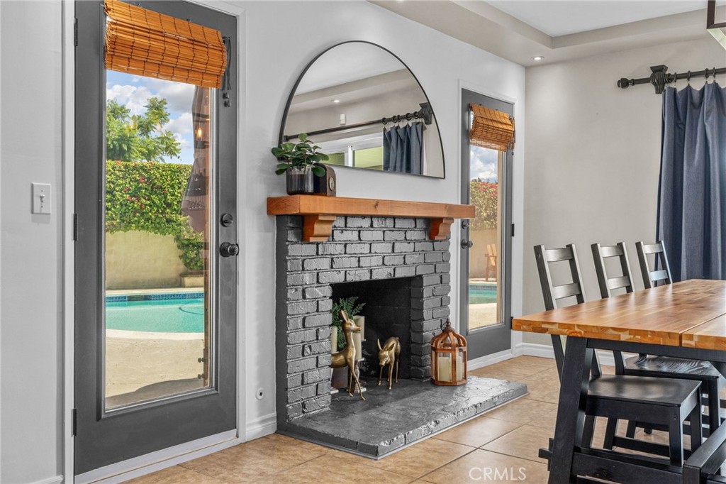 609 Cardinal Lane Redlands, CA 92374 - Photo 9 of 41 Dining Room with Fireplace