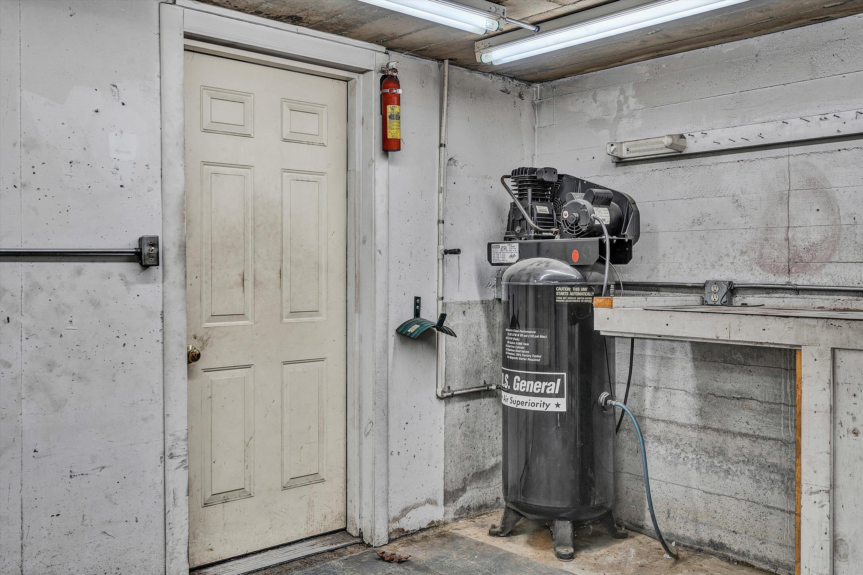 4472 Stonewall Road Northwest Roanoke, VA 24017 - Photo 25 of 37 Air Compressor - Garage Lower