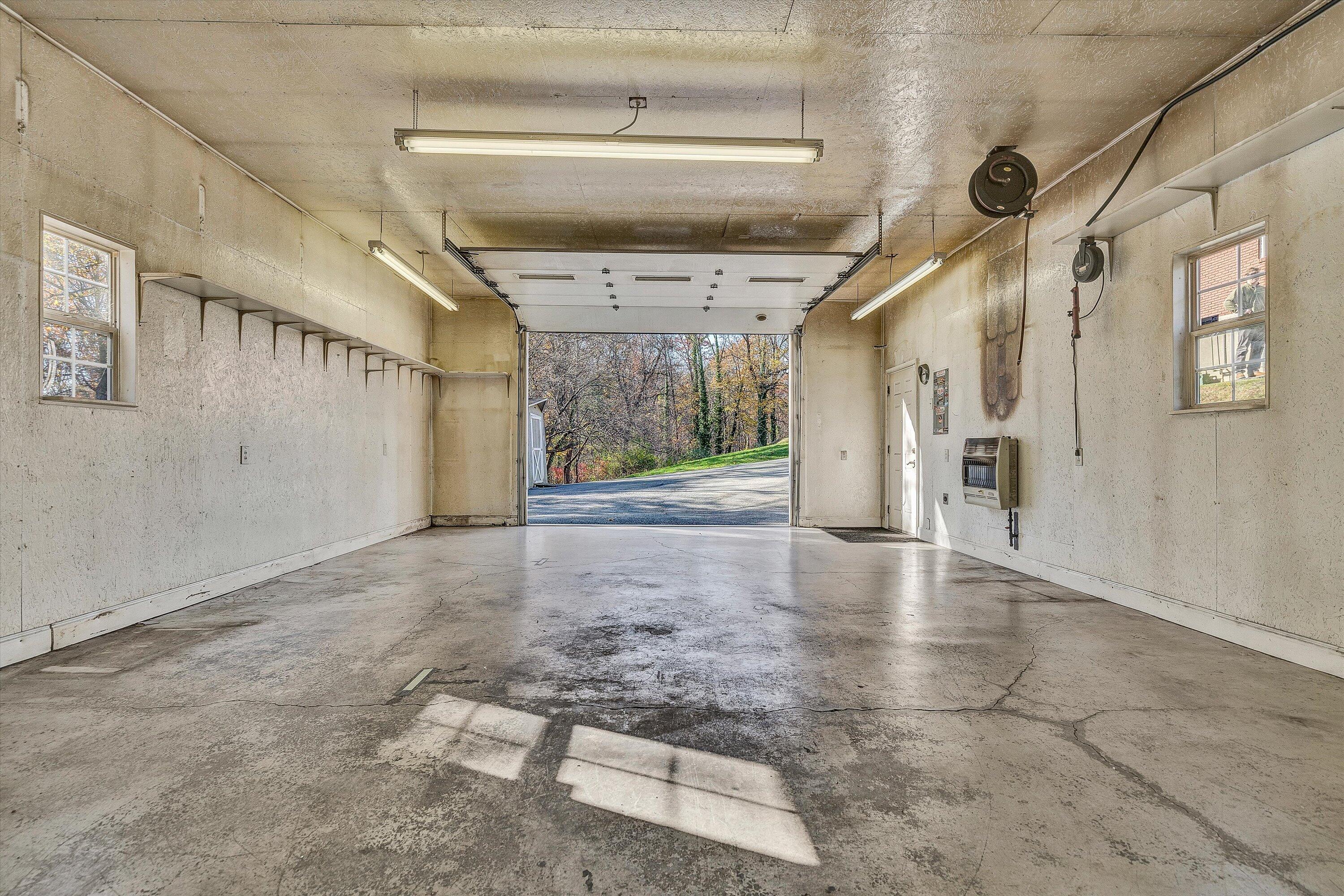 4472 Stonewall Road Northwest Roanoke, VA 24017 - Photo 32 of 37 Detached Garage - Inside
