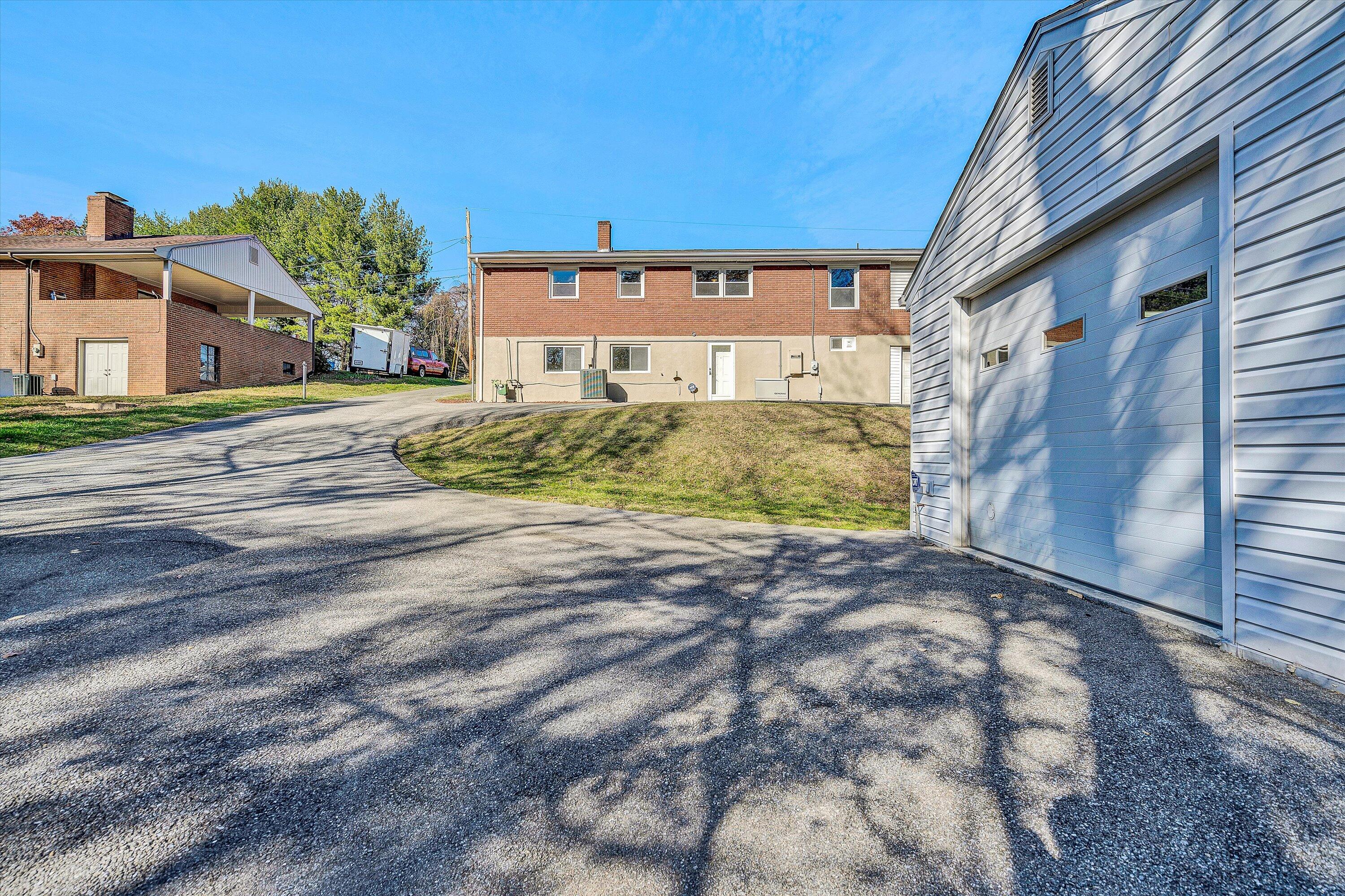 4472 Stonewall Road Northwest Roanoke, VA 24017 - Photo 34 of 37 Back View from Detached Garage