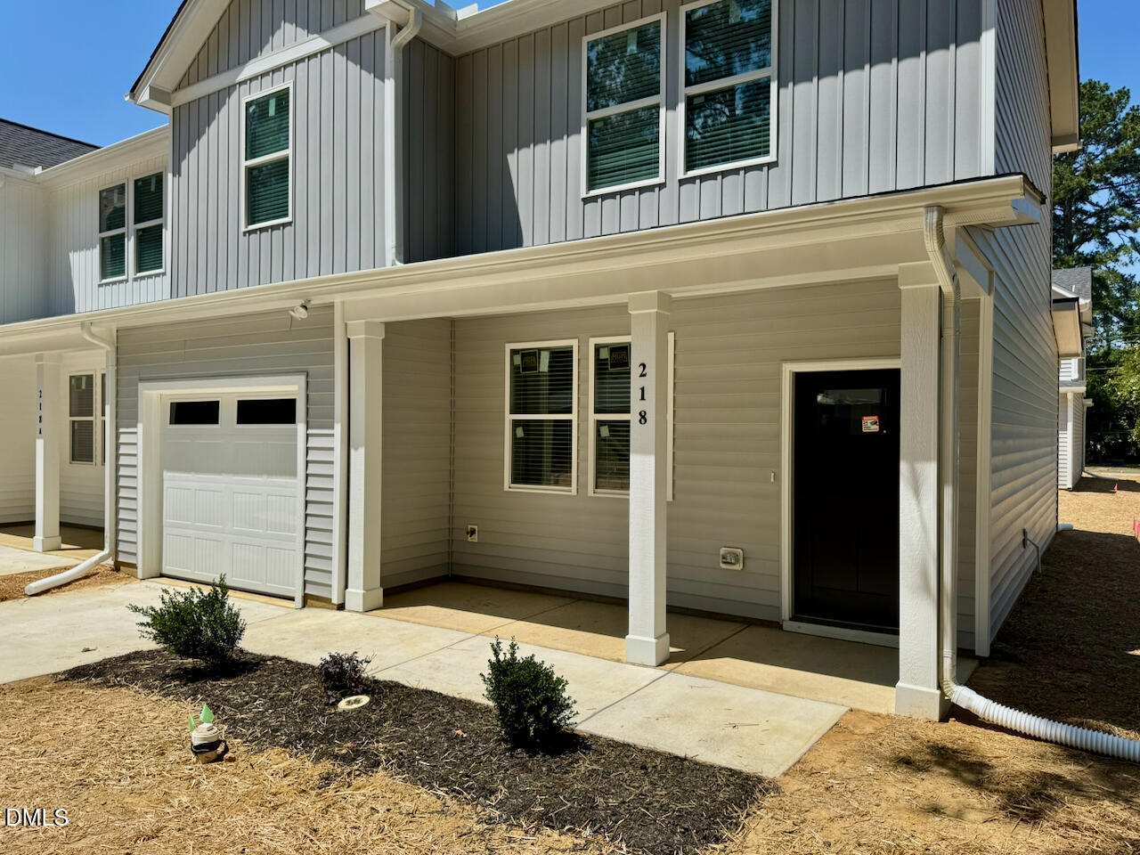 218 George Street Four Oaks, NC 27524 - Photo 3 of 33 End-Unit Front Entry + Garage
