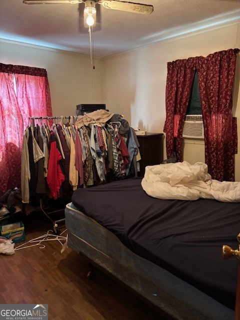 133 Black Creek Road Gordon, GA 31031 - Photo 7 of 8 a bedroom with a bed and a closet