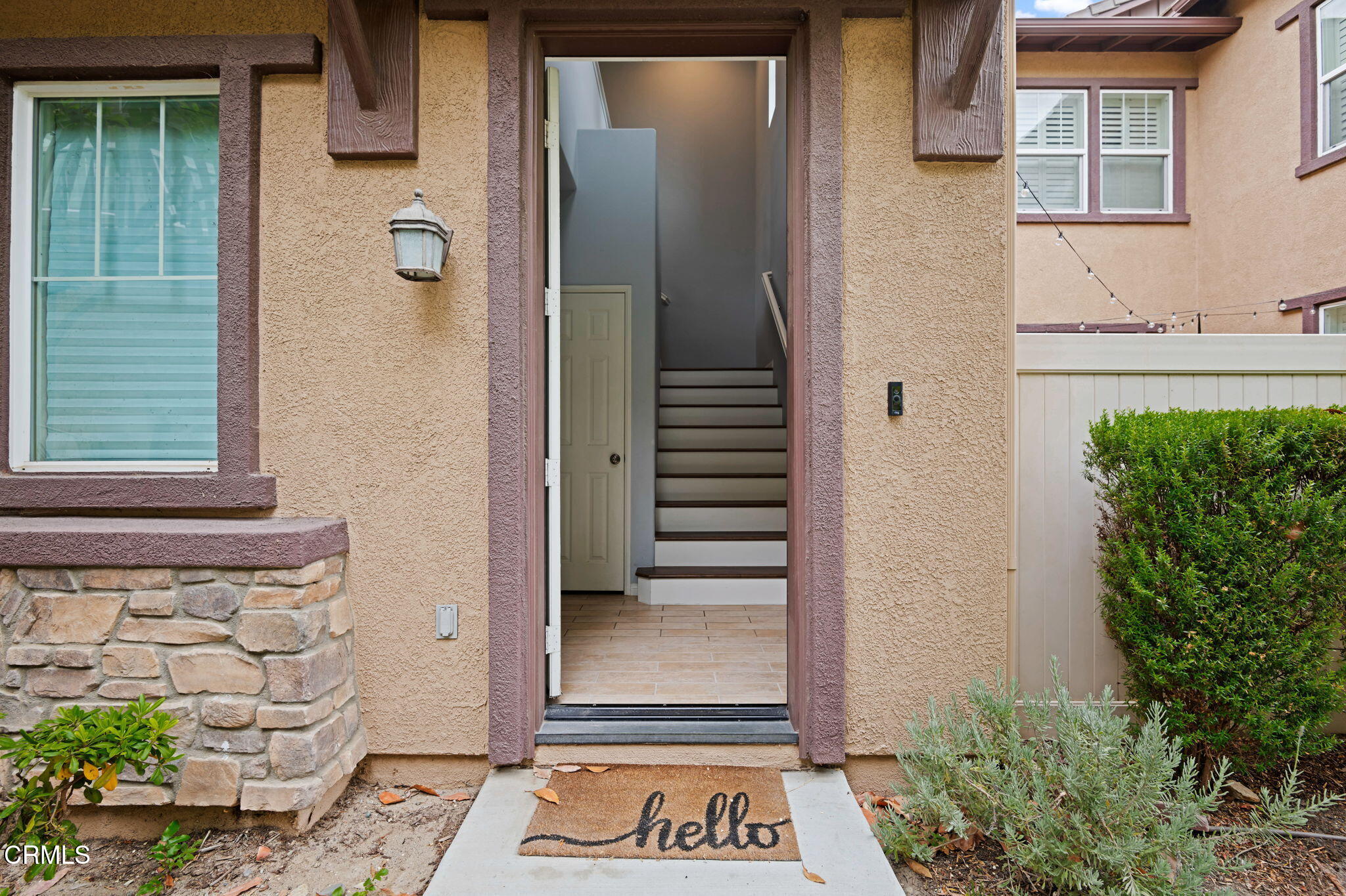 a view of entrance door of the house