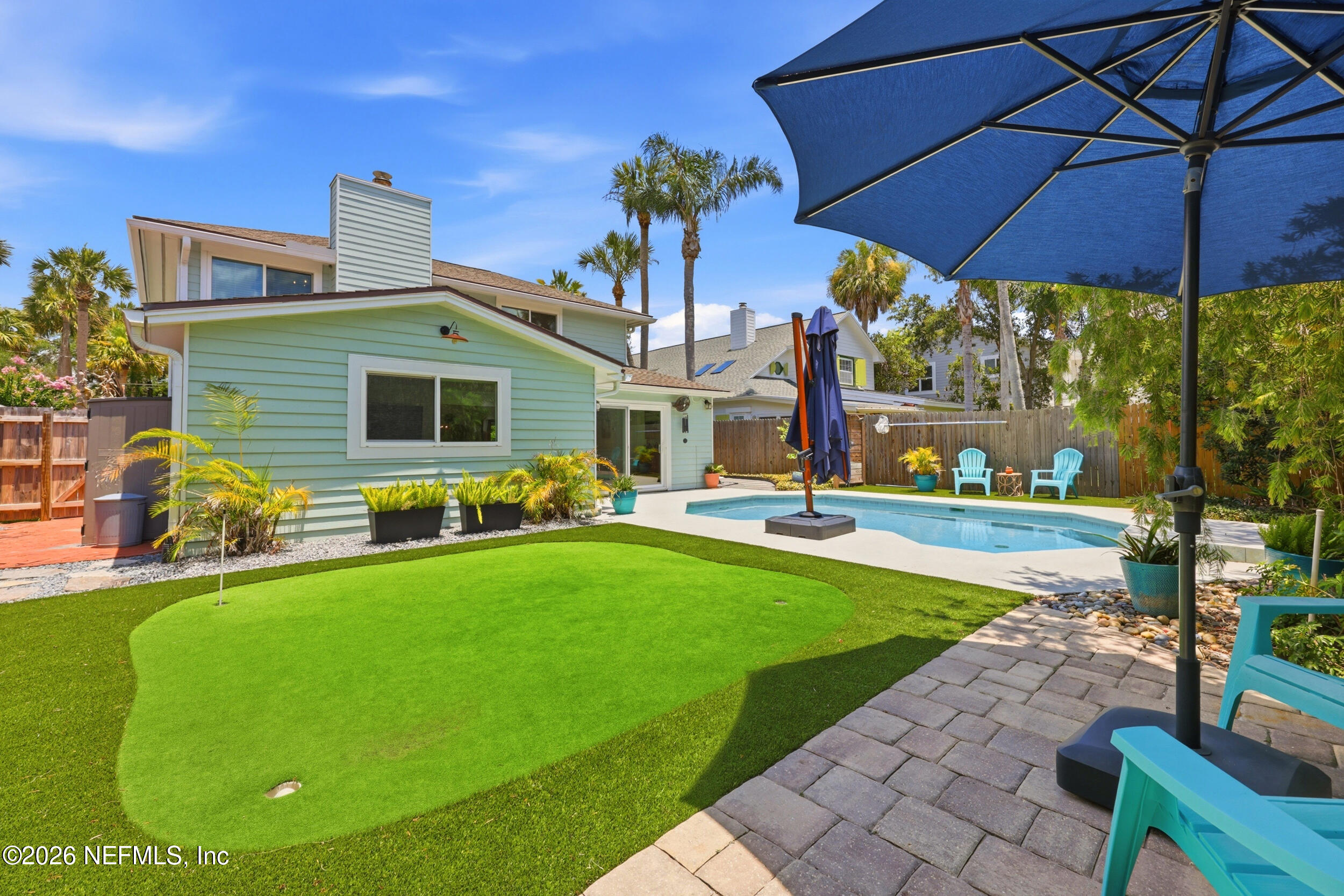 314 9th Street Atlantic Beach, FL 32233 - Photo 34 of 45 Backyard