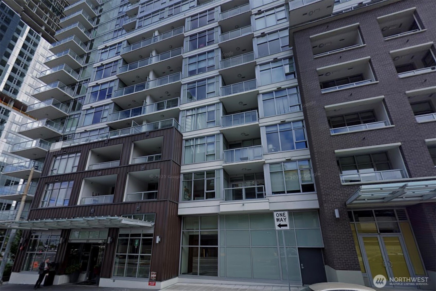 a tall building with a lot of windows