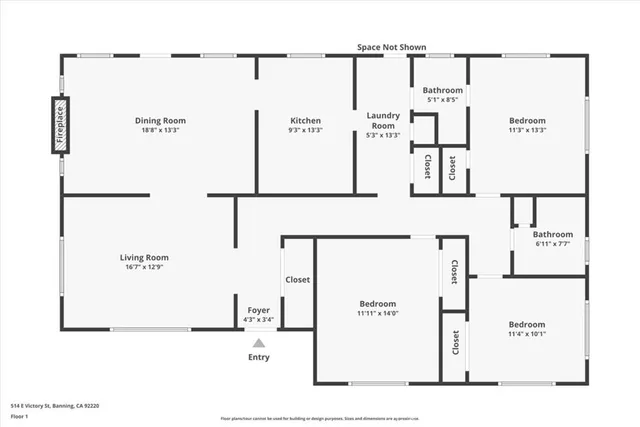$875,000 | 514 Victory Avenue, Banning, CA 92220
