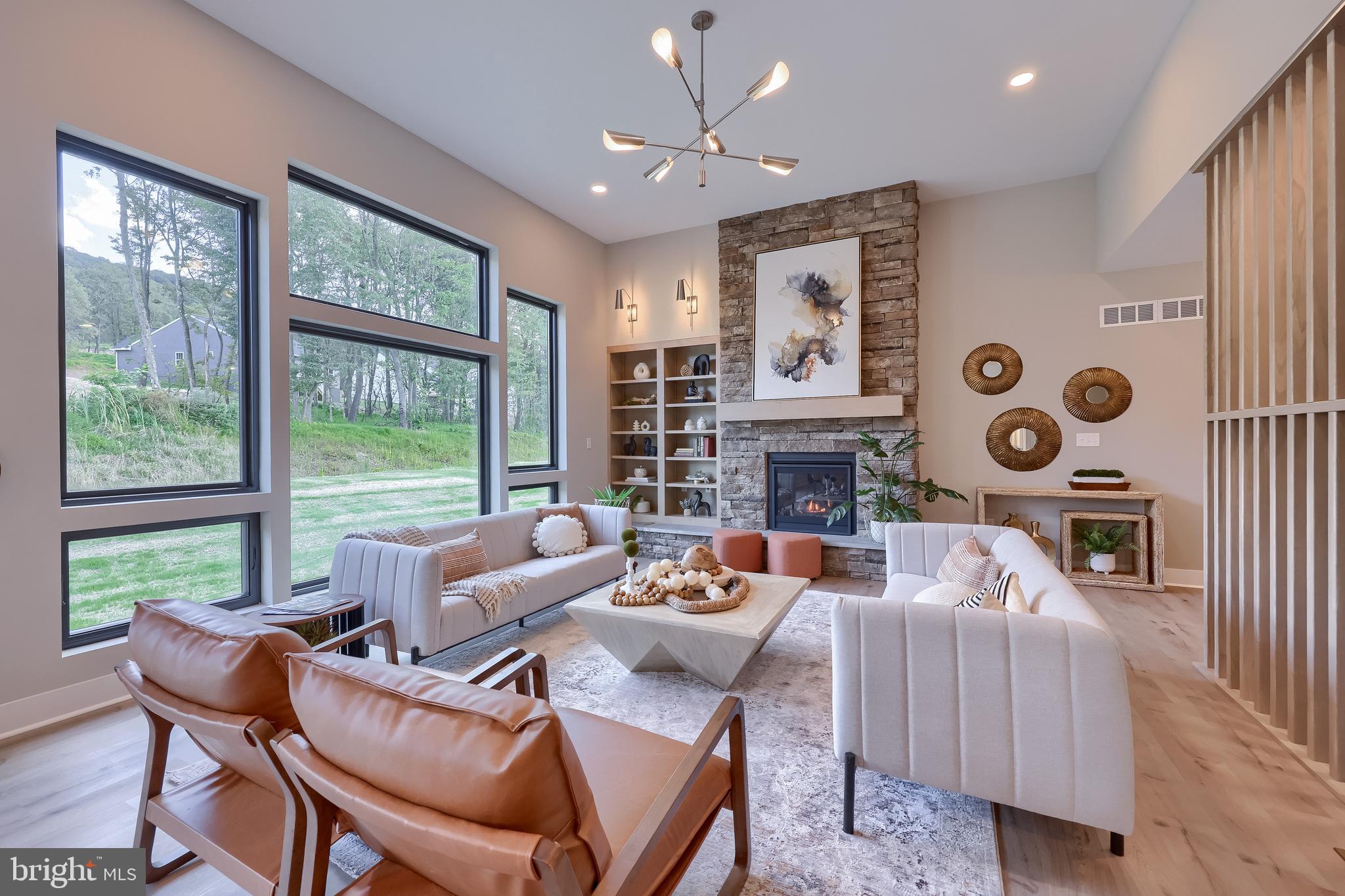 192 Morleton Avenue Marysville, PA 17053 - Photo 5 of 39 a living room with fireplace furniture and a large window