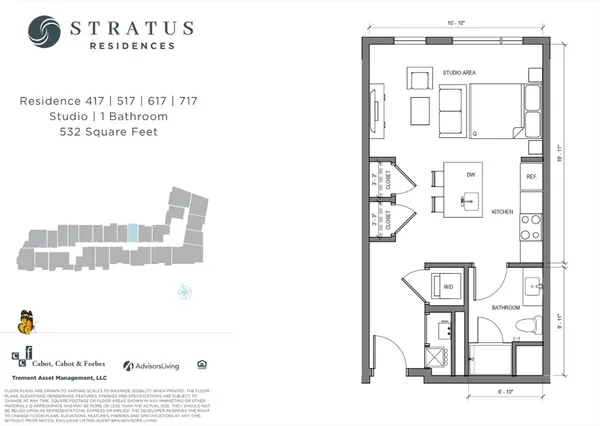 $2,800 | 191 Washington Street, Unit 617, Boston, MA 02135