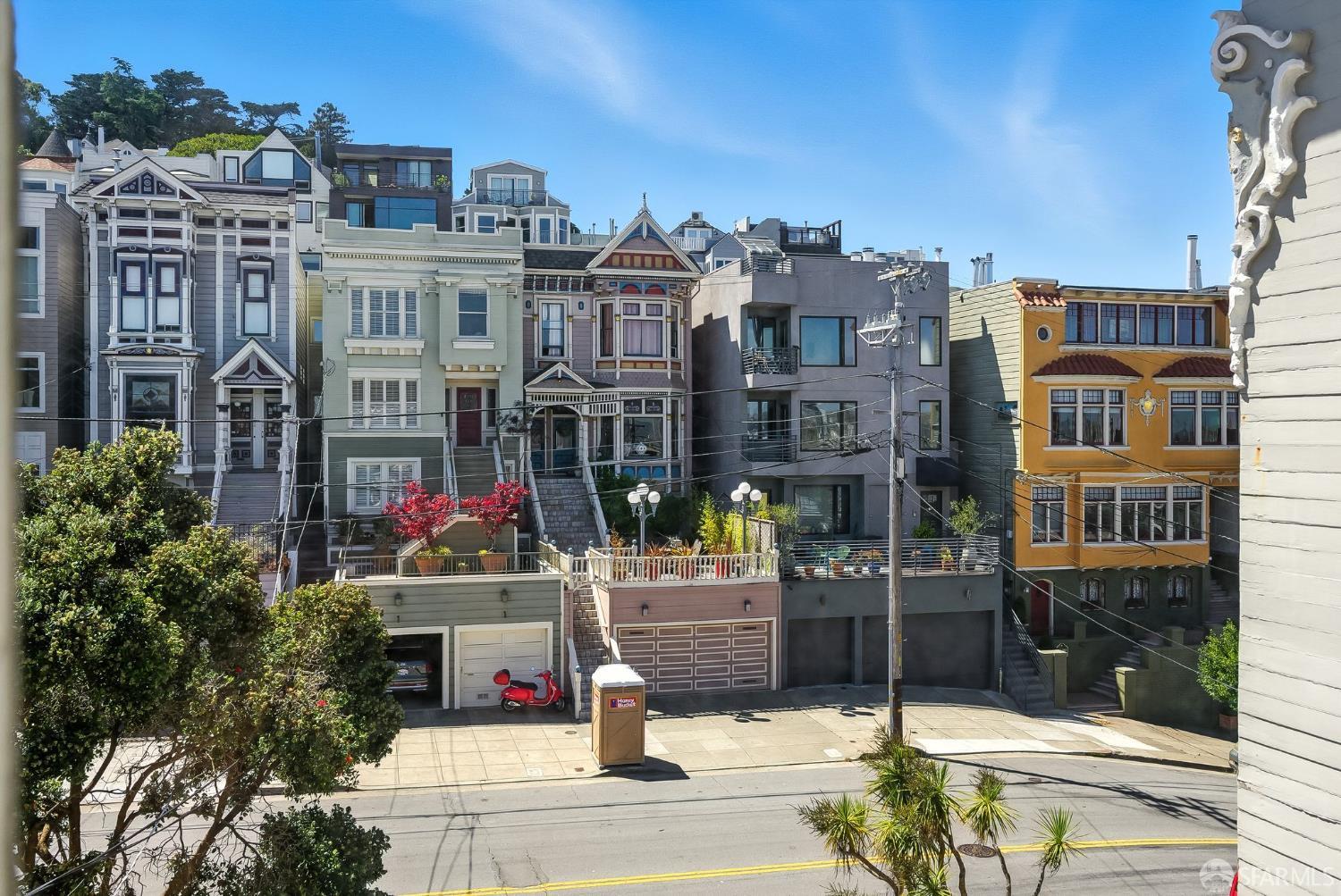 140 Divisadero Street, Unit 5 San Francisco, CA 94117 - Photo 6 of 32 a view of tall buildings and street