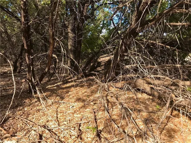 a backyard of a house