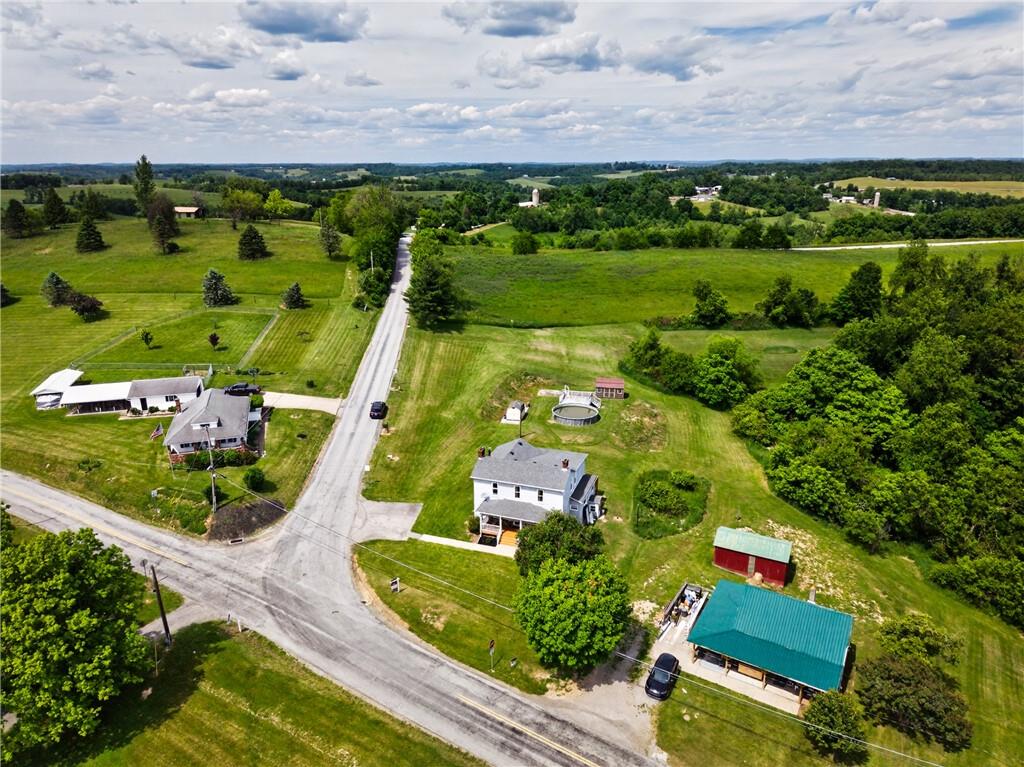 6 Dry Ridge Road West Alexander, PA 15376 - Photo 29 of 32 Drone of the home