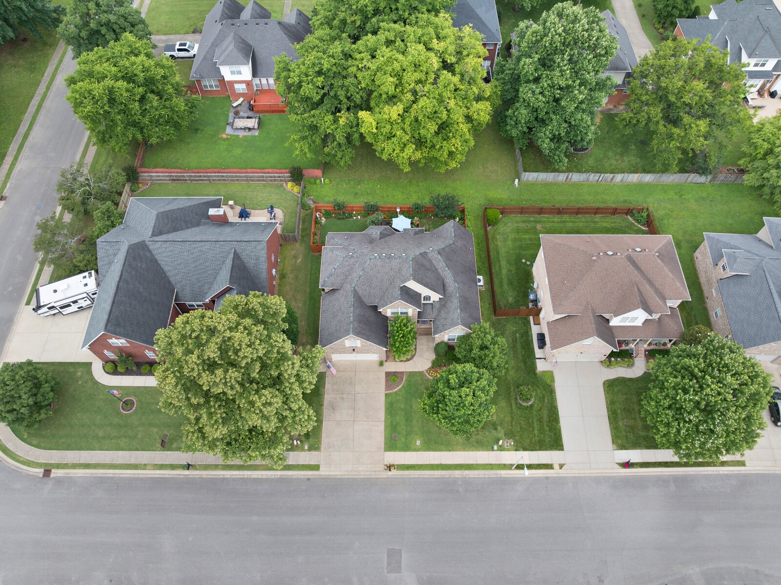 3020 Brookside Path Murfreesboro, TN 37128 - Photo 53 of 59 an aerial view of a house with outdoor space garden and lake view