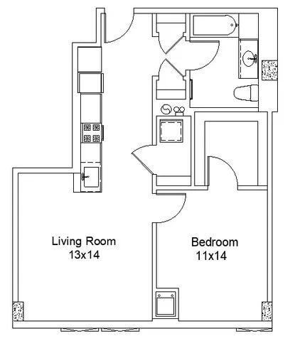 a picture of a bathroom with a white wall and a painting