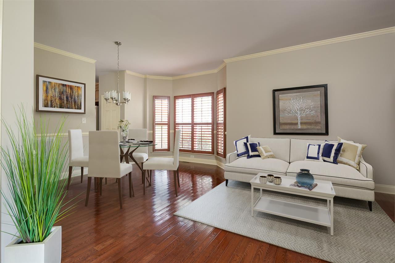 159 Locke Woods Road Raleigh, NC 27603 - Photo 3 of 17 Large dining room and sitting room. Great for entertaining! Dining Room