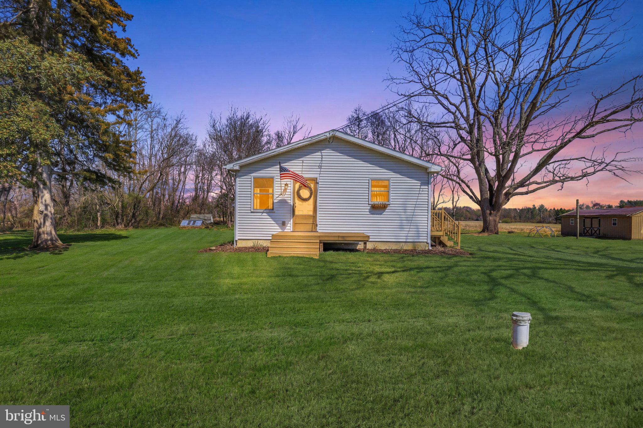 Charming home amidst serene landscapes.