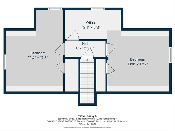 a picture of a room with furniture and refrigerator