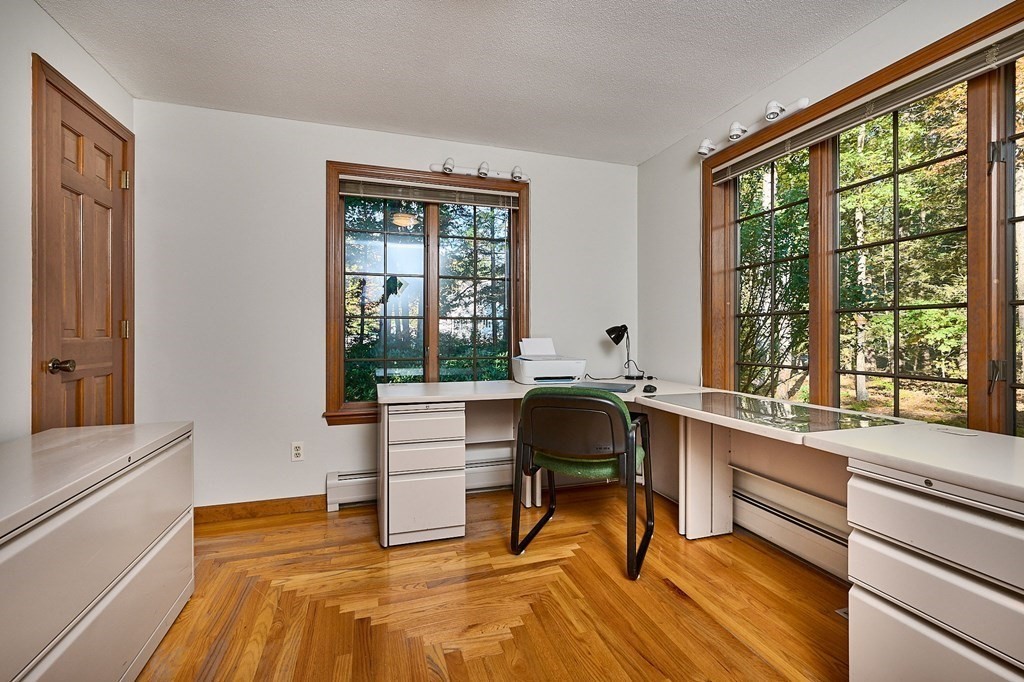 22 Ashley Circle Easthampton, MA 01027 - Photo 20 of 42 a view of a workspace with furniture and a window