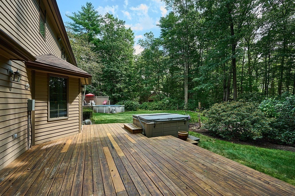 22 Ashley Circle Easthampton, MA 01027 - Photo 34 of 42 a view of a backyard with sitting area