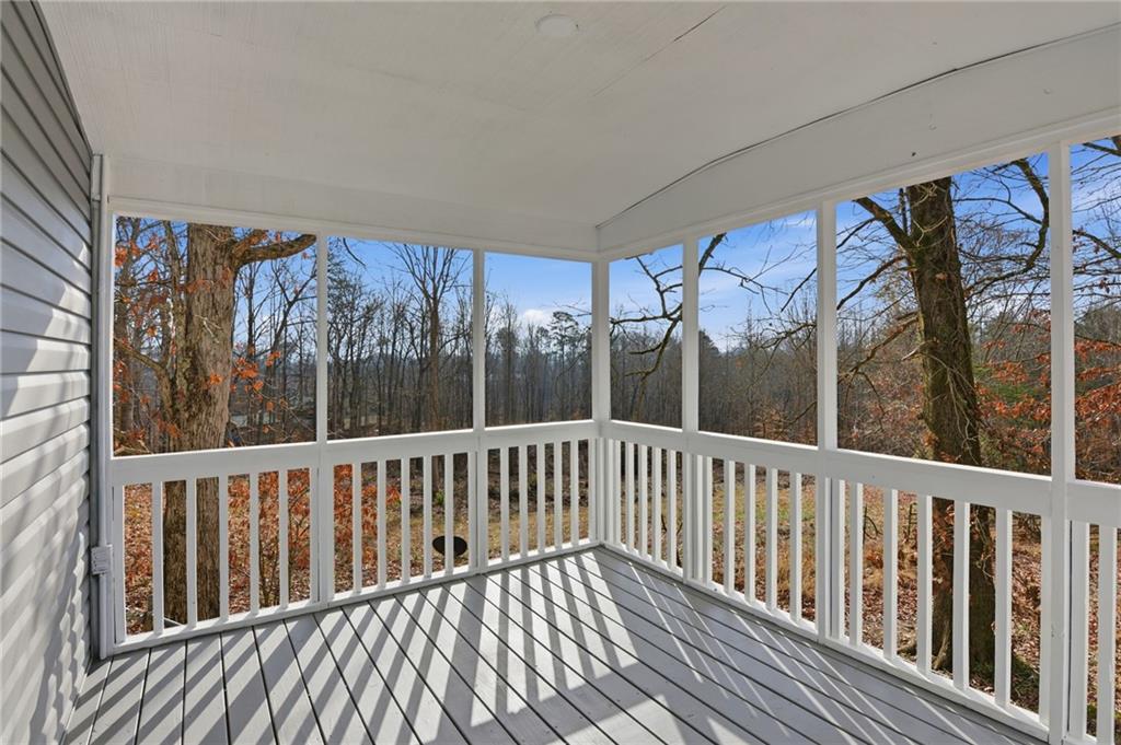 1780 Wynn Lake Road Alto, GA 30510 - Photo 24 of 30 a view of a wooden street from a balcony