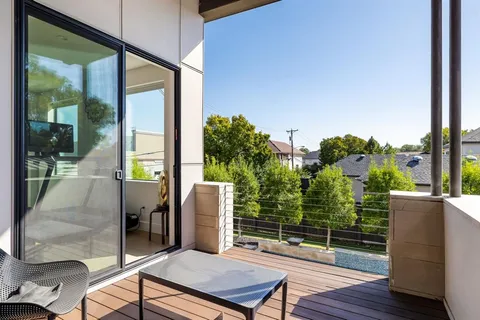 a outdoor view with sitting space