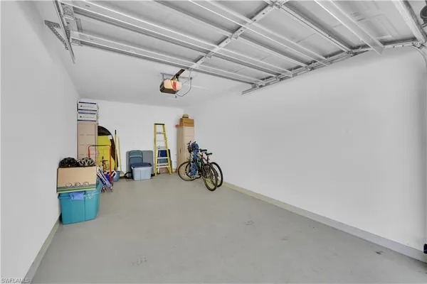 a view of storage and utility room