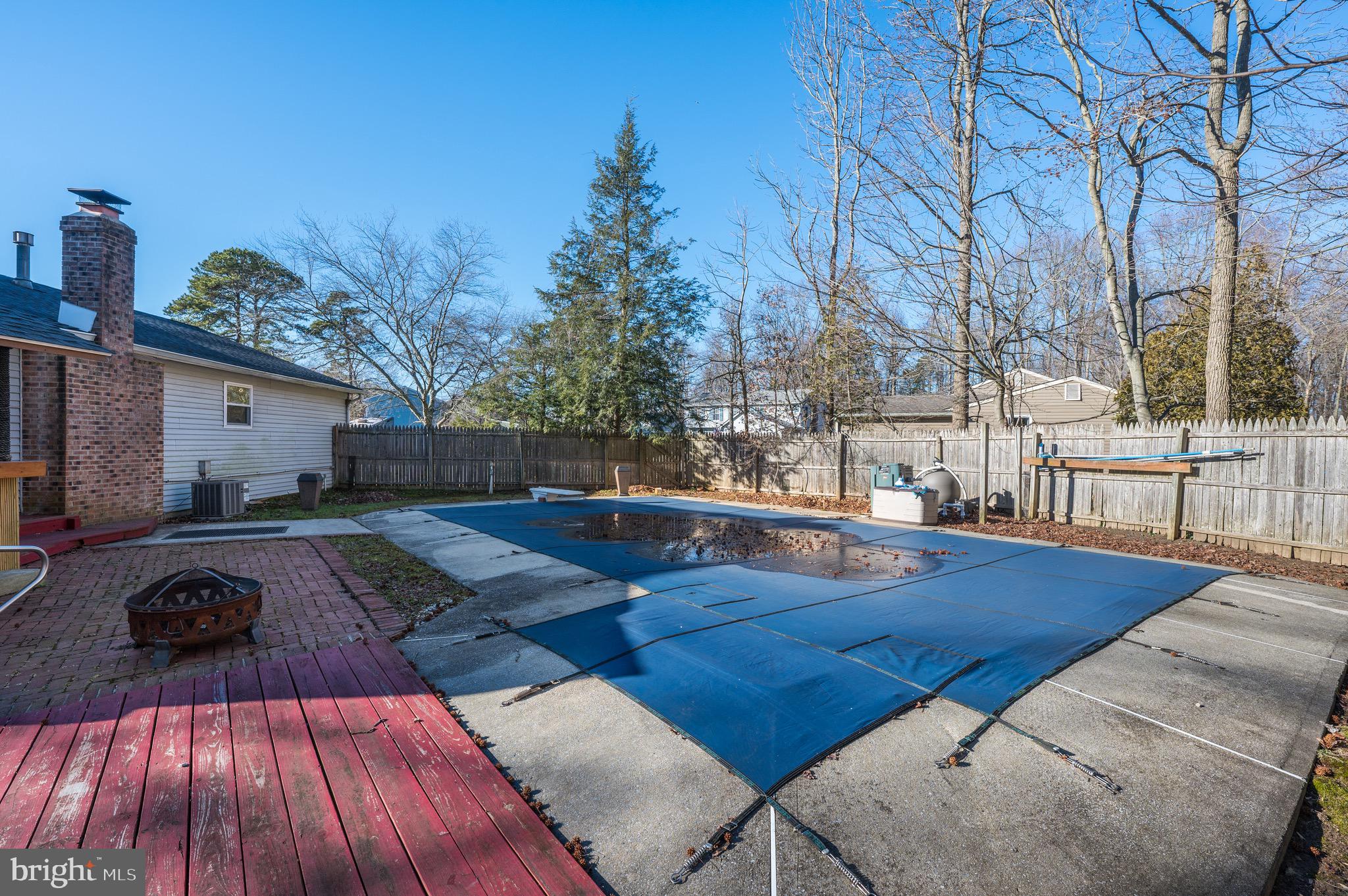 18 Hanover Place Sicklerville, NJ 08081 - Photo 33 of 36 Inground Pool with Boardwalk Deck