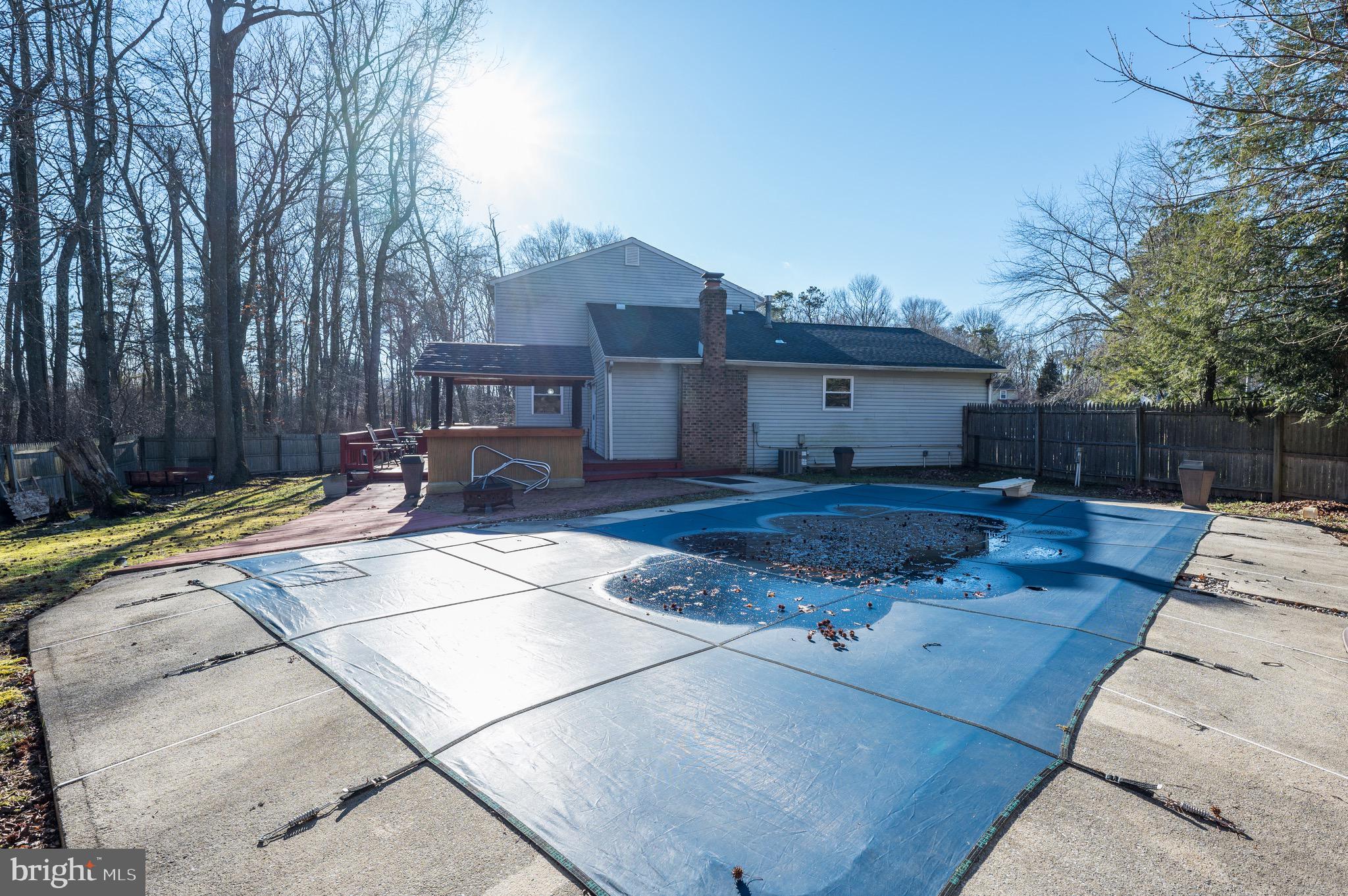 18 Hanover Place Sicklerville, NJ 08081 - Photo 34 of 36 View from Inground Pool
