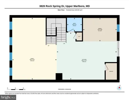 $525,000 | 3826 Rock Spring Drive, Upper Marlboro, MD 20772