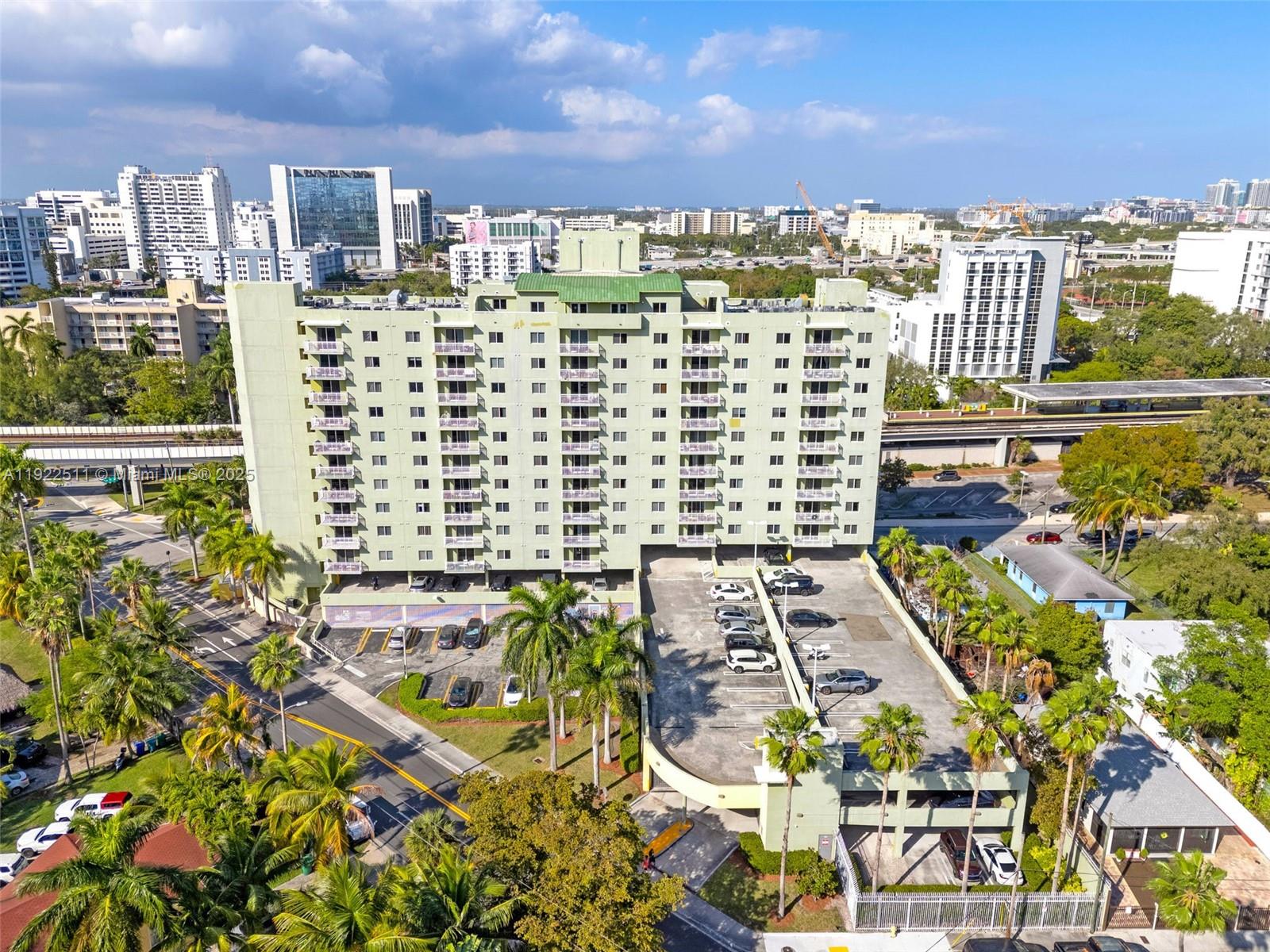 816 Northwest 11th Street, Unit 607 Miami, FL 33136 - Photo 20 of 38 a view of a city with tall buildings