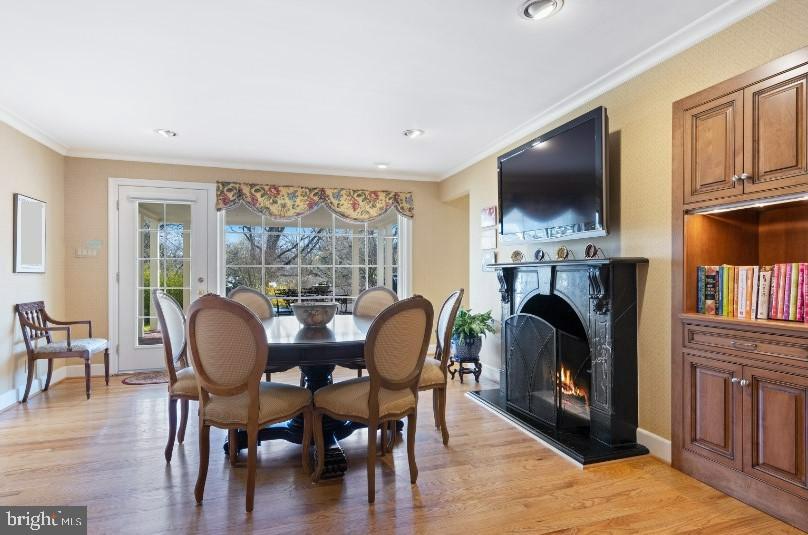 1345 Waverly Road Gladwyne, PA 19035 - Photo 16 of 51 One of (4) fireplaces