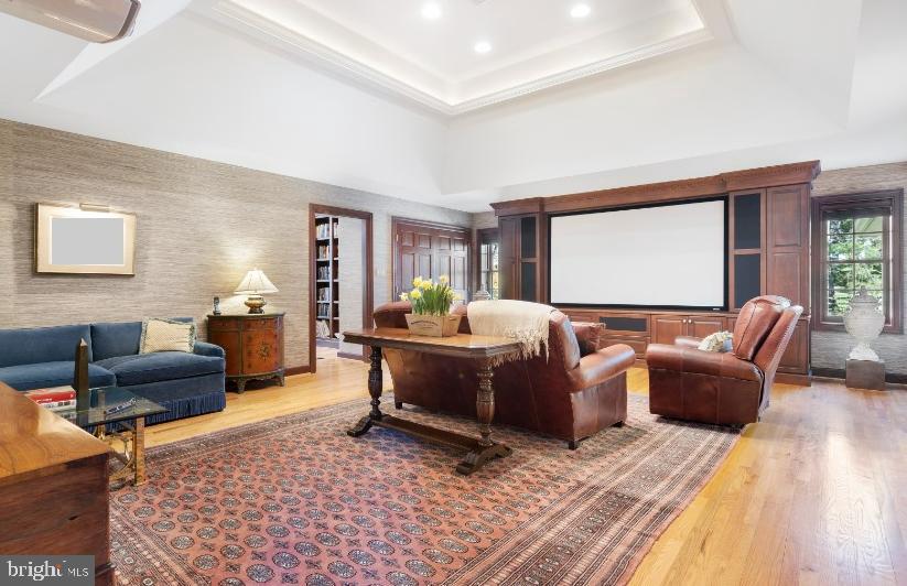 1345 Waverly Road Gladwyne, PA 19035 - Photo 18 of 51 Built-ins & home theatre system