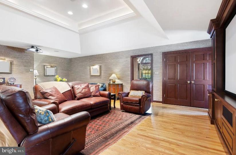 1345 Waverly Road Gladwyne, PA 19035 - Photo 19 of 51 Family Room opens to Office & Kitchen