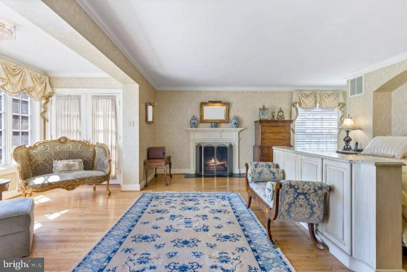 1345 Waverly Road Gladwyne, PA 19035 - Photo 23 of 51 Large room with 4th fireplace
