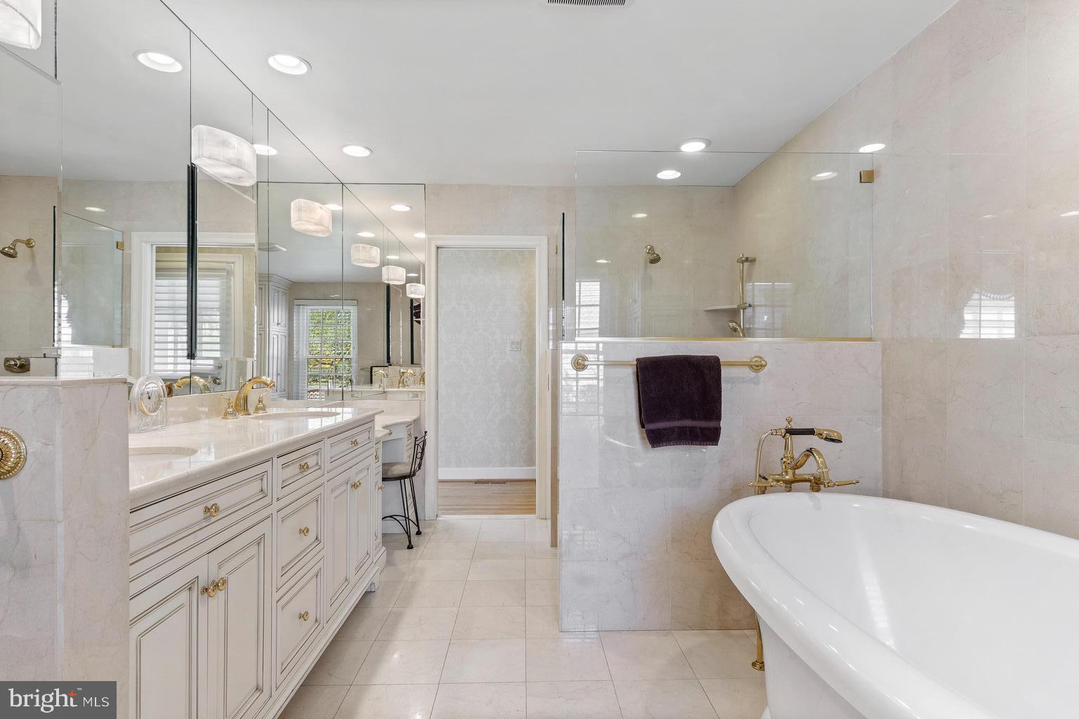 1345 Waverly Road Gladwyne, PA 19035 - Photo 28 of 51 Luxurious Primary Bathroom