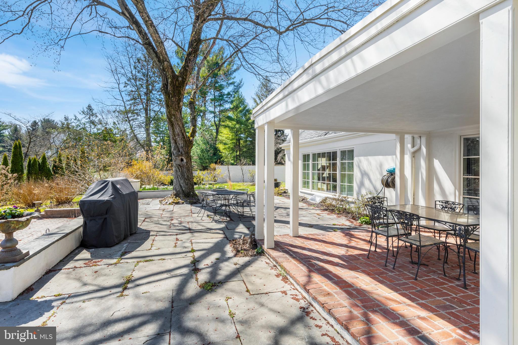 1345 Waverly Road Gladwyne, PA 19035 - Photo 39 of 51 Breakfast Room opens to covered Rear Patio