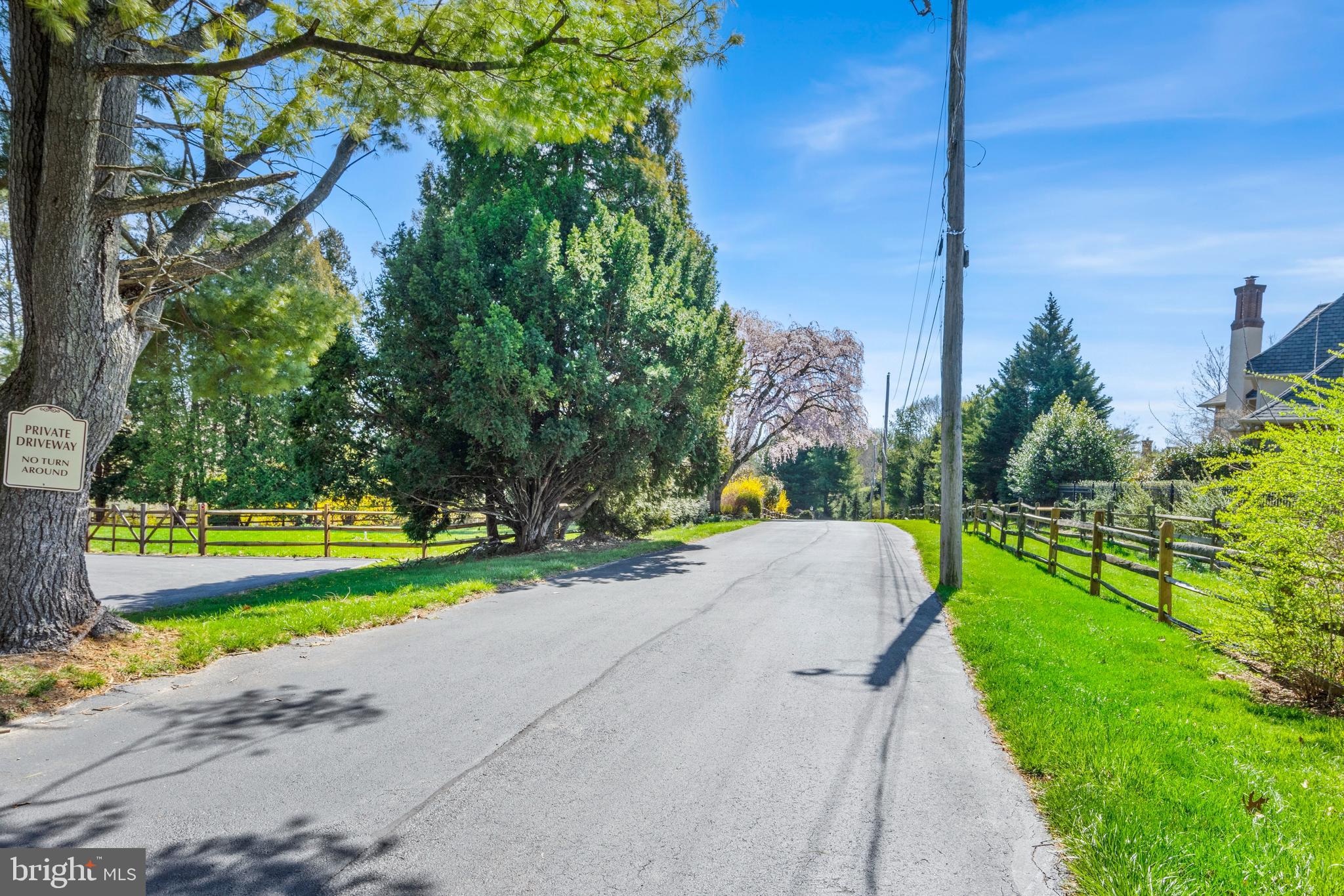 1345 Waverly Road Gladwyne, PA 19035 - Photo 49 of 51 Private Lane abuts Bridlewild Trail