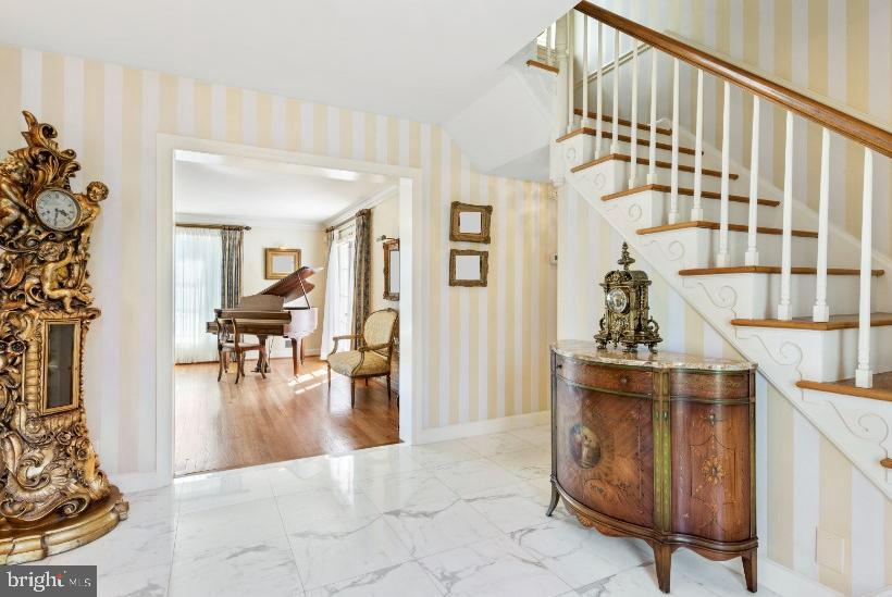 1345 Waverly Road Gladwyne, PA 19035 - Photo 8 of 51 Foyer opens to Living & Dining Rooms