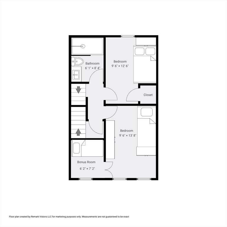 53 Snow Hill Street Boston, MA 02113 - Photo 33 of 35 a picture of a floor plan