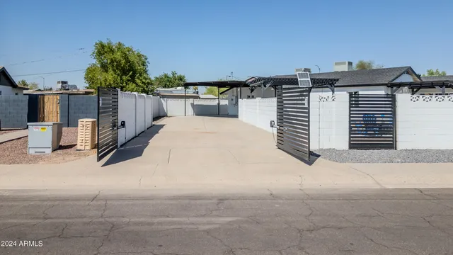 a view of a house with a roof deck
