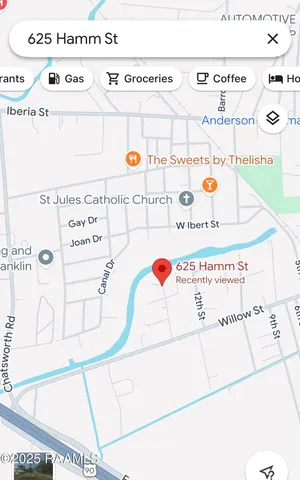 $242,000 | 625 Hamm Street, Franklin, LA 70538