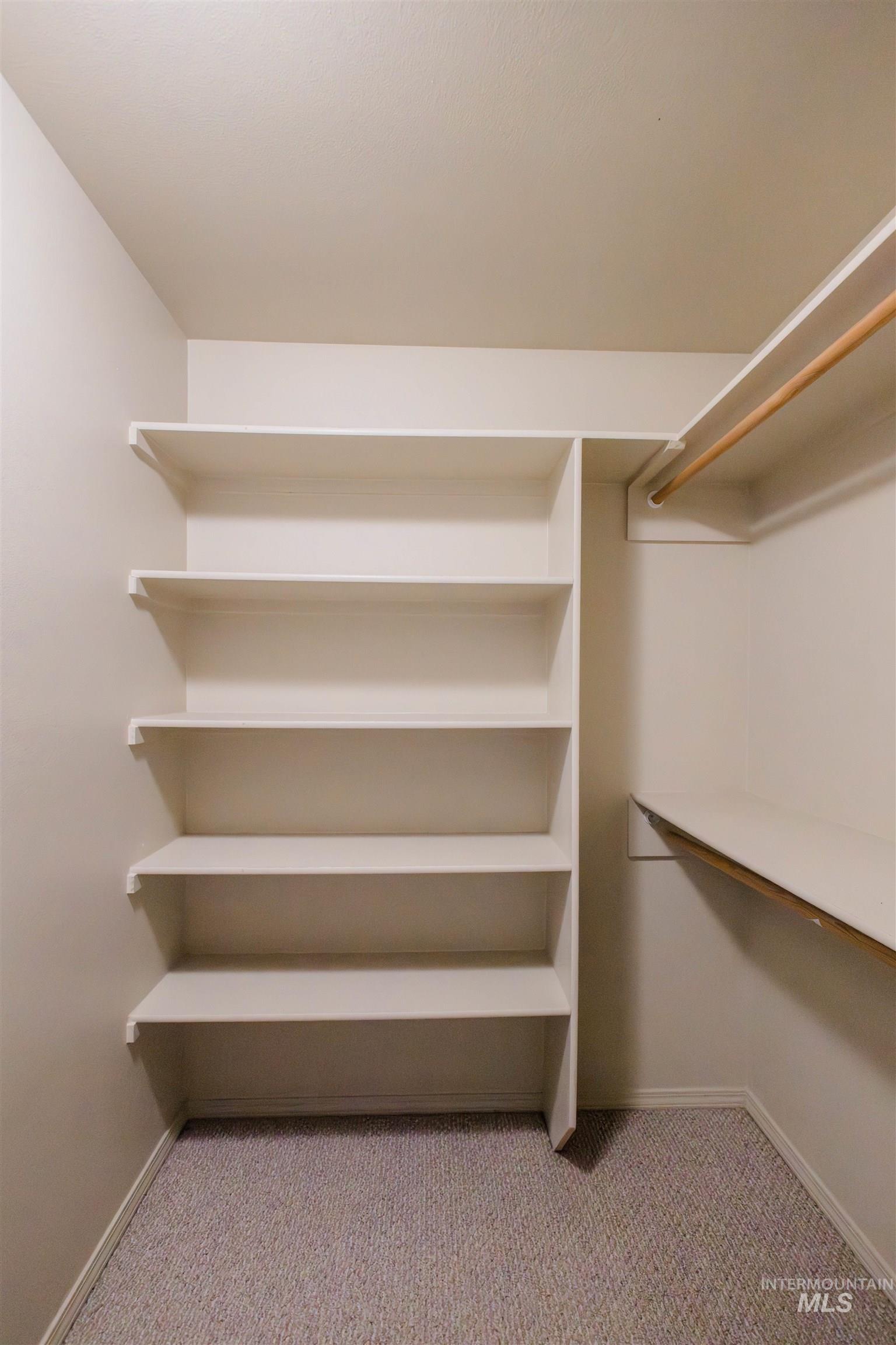 1571 Southeast Hamilton Road Mountain Home, ID 83647 - Photo 21 of 50 Walk in closet with light colored carpet