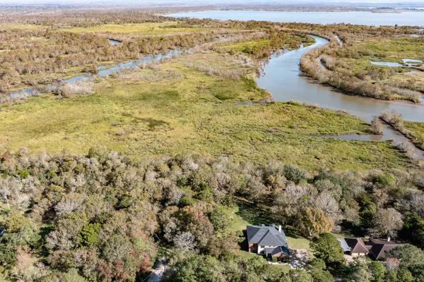 a view of ocean and mountain